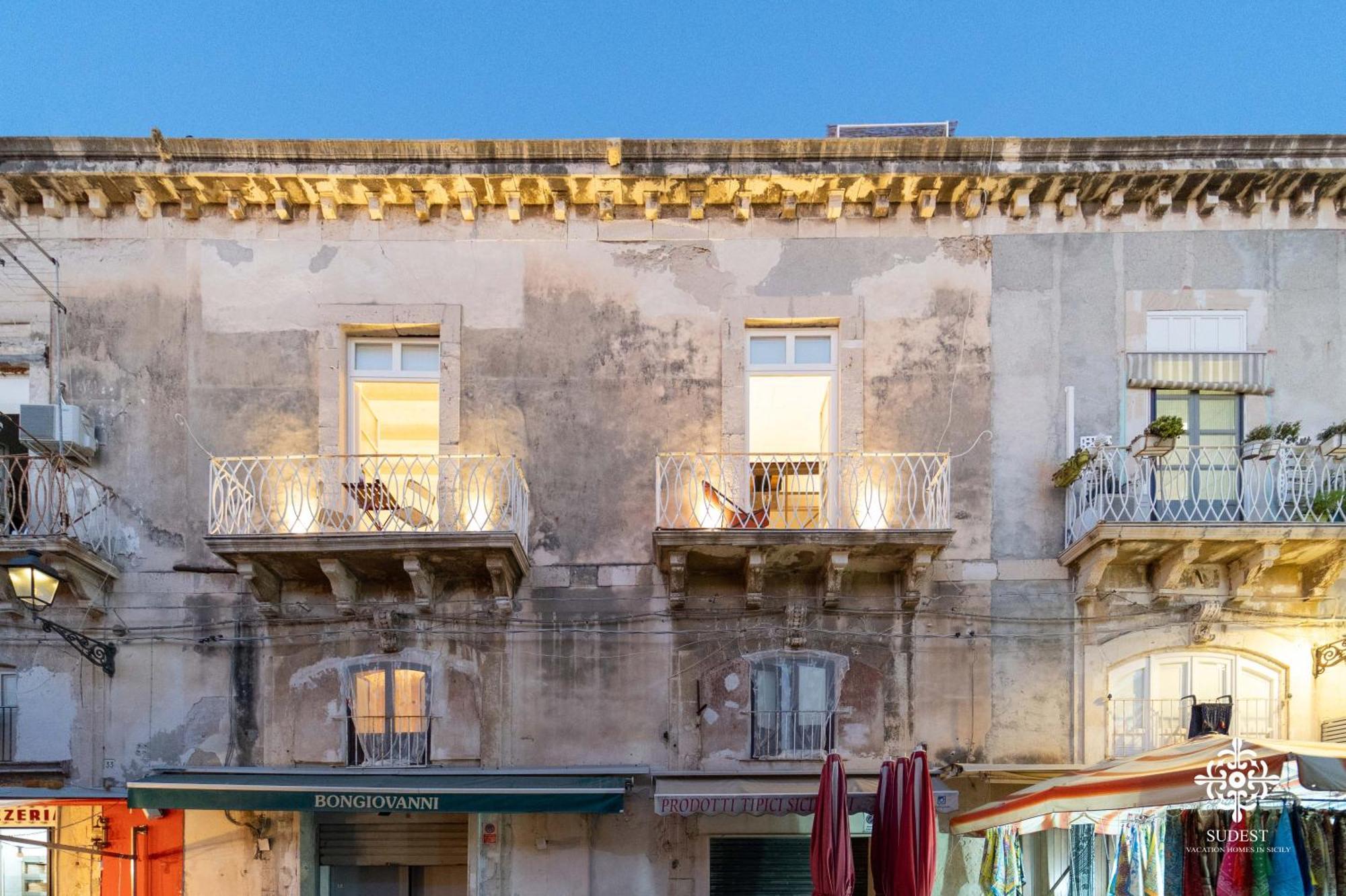 La Terrazza Sull'Antico Mercato Di Ortigia Syracuse Esterno foto